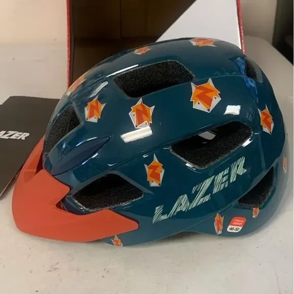 LAZER Lil Gekko Kids Lightweight Bike Helmet Unisex Head Protection w Visor - Picture 4 of 10